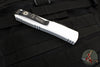 Microtech Stormtrooper Ultratech OTF Knife- Single Edge- White Handle- White Plain Edge Blade 121-1 STD