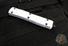 Microtech Stormtrooper Ultratech OTF Knife- Single Edge- White Handle- White Plain Edge Blade 121-1 STD