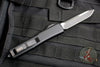 Microtech Ultratech Black Tactical Single Edge OTF Knife Black Blade 121-1 T