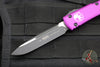 Microtech Ultratech Violet Single Edge SE OTF Knife Black Blade 121-1 VI