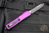 Microtech Ultratech Violet Single Edge SE OTF Knife Black Blade 121-1 VI