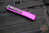 Microtech Ultratech Violet Single Edge SE OTF Knife Black Blade 121-1 VI
