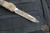 Microtech Ultratech OTF Knife- Single Edge- Coyote Camo Handle- Coyote Camo Finished Part Serrated Blade 121-2 CCS