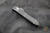 Microtech Ultratech Black Single Edge OTF Knife Satin Blade 121-4