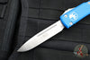 Microtech Ultratech Blue Single Edge SE OTF Knife Satin Blade 121-4 BL