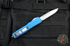 Microtech Ultratech Blue Single Edge SE OTF Knife Satin Blade 121-4 BL