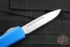 Microtech Ultratech Blue Single Edge SE OTF Knife Satin Blade 121-4 BL