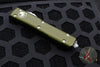 Microtech Ultratech OTF Knife- Single Edge- OD Green Handle- Satin Blade 121-4 OD