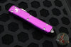 Microtech Ultratech OTF Knife- Single Edge- Violet Handle- Satin Blade 121-4 VI