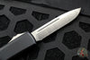 Microtech Ultratech Black Single Edge OTF Knife Satin Part Serrated Blade 121-5