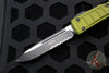 Microtech Ultratech II OTF Knife- OD Green With Black Part Serrated Blade 121II-2 ODS