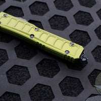 Microtech Ultratech II OTF Knife- OD Green With Black Part Serrated Blade 121II-2 ODS