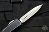 Microtech Ultratech Distressed Black Double Edge OTF Knife with Apocalyptic Blade 122-10 DBK