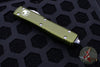 Microtech Ultratech OTF Knife- Double Edge- OD Green Handle- Stonewash Blade 122-10 OD