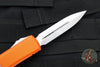 Microtech Ultratech OTF Knife- Double Edge- Orange with Stonewash Blade 122-10 OR