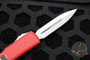 Microtech Ultratech Red Double Edge DE OTF Knife with Stonewash Blade 122-10 RD