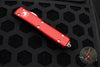 Microtech Ultratech Red Double Edge DE OTF Knife with Stonewash Blade 122-10 RD