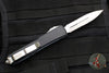 Microtech Ultratech OTF Knife- Double Edge- with Part Serrated Stonewash Blade 122-11
