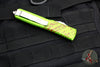 Microtech Ultratech OTF Knife- Double Edge- Zombietech Finished Handle- Part Serrated Stonewash Blade 122-11 Z