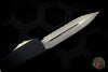 Microtech Ultratech OTF Knife- Double Edge- Black Handle- Apocalyptic Full Serrated Blade 122-12 AP
