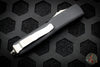 Microtech Ultratech OTF Knife- Double Edge- Black Handle- Apocalyptic Full Serrated Blade 122-12 AP