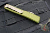 Microtech Ultratech OTF Knife- Double Edge- OD Green Handle- Bronzed Apocalyptic Blade and Hardware 122-13 APOD