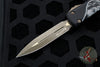 Microtech DEATH CARD Ultratech OTF Knife- Double Edge- Bronze Apocalyptic Blade 122-13 DCS