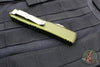 Microtech Ultratech OTF Knife- Double Edge- OD Green Handle- Bronzed Blade 122-13 OD
