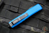 Microtech Ultratech Blue Double Edge OTF Knife Black Blade 122-1 BL