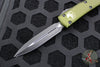 Microtech Ultratech OTF Knife- Double Edge- OD Green Handle- Black Plain Edge 122-1 OD