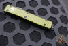 Microtech Ultratech OTF Knife- Double Edge- OD Green Handle- Black Plain Edge 122-1 OD