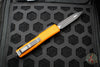 Microtech Ultratech OTF Knife- Orange Handle- Black Blade 122-1 OR