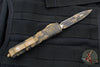 Microtech Ultratech OTF Knife- Double Edge- Coyote Camo Handle- Coyote Camo Full Serrated Blade 122-3 CCS