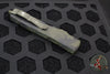 Microtech Ultratech OTF Knife- Double Edge- Olive Camo- Olive Camo Full Serrated Blade 122-3 OCS