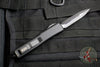 Microtech Ultratech Black Double Edge OTF Knife Black Tactical Full Serrated Blade 122-3 T