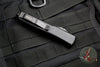 Microtech Ultratech Black Double Edge OTF Knife Black Tactical Full Serrated Blade 122-3 T