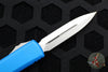 Microtech Ultratech OTF Knife- Double Edge- Blue With Satin Blade 122-4 BL