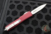 Microtech Ultratech OTF Knife- Double Edge- Merlot Red with Satin Blade 122-4 MR