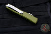 Microtech Ultratech OTF Knife- OD Green Handle With Satin Blade 122-4 OD