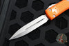 Microtech Ultratech OTF Knife- Double Edge- Orange With Satin Blade 122-4 OR