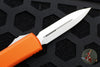 Microtech Ultratech OTF Knife- Double Edge- Orange With Satin Blade 122-4 OR