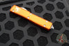 Microtech Ultratech OTF Knife- Double Edge- Orange With Satin Blade 122-4 OR
