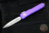 Microtech Ultratech OTF Knife- Double Edge- Purple With Satin Blade 122-4 PU