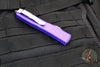 Microtech Ultratech OTF Knife- Double Edge- Purple With Satin Blade 122-4 PU