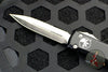 Microtech Ultratech Black Double Edge OTF Knife Satin Blade 122-4