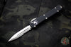 Microtech Ultratech Black Double Edge OTF Knife Satin Part Serrated Blade 122-5