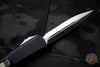 Microtech Ultratech Black Double Edge OTF Knife Satin Part Serrated Blade 122-5