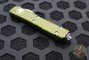 Microtech Ultratech OD Green D/E OTF Knife Satin Part Serrated Blade 122-5 OD