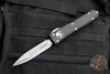 Microtech Ultratech OTF Knife- Double Edge- Black Handle- Apocalyptic Double Full Serrated Blade 122-D12 AP