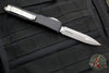 Microtech Ultratech OTF Knife- Double Edge- Black Handle- Apocalyptic Double Full Serrated Blade 122-D12 AP